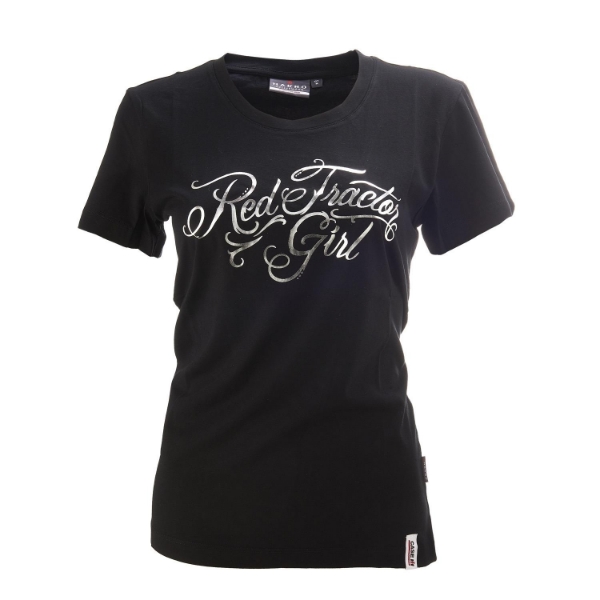 Picture of Women`s ``Red Tractor Girl`` T-Shirt