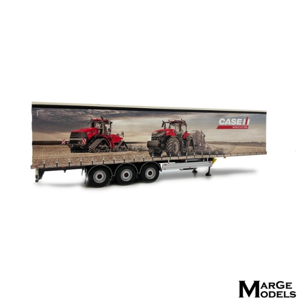 Picture of Case IH curtainsider trailer