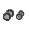 Picture of Model Twin Tyres with silver rims