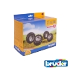 Picture of Model Twin Tyres with silver rims